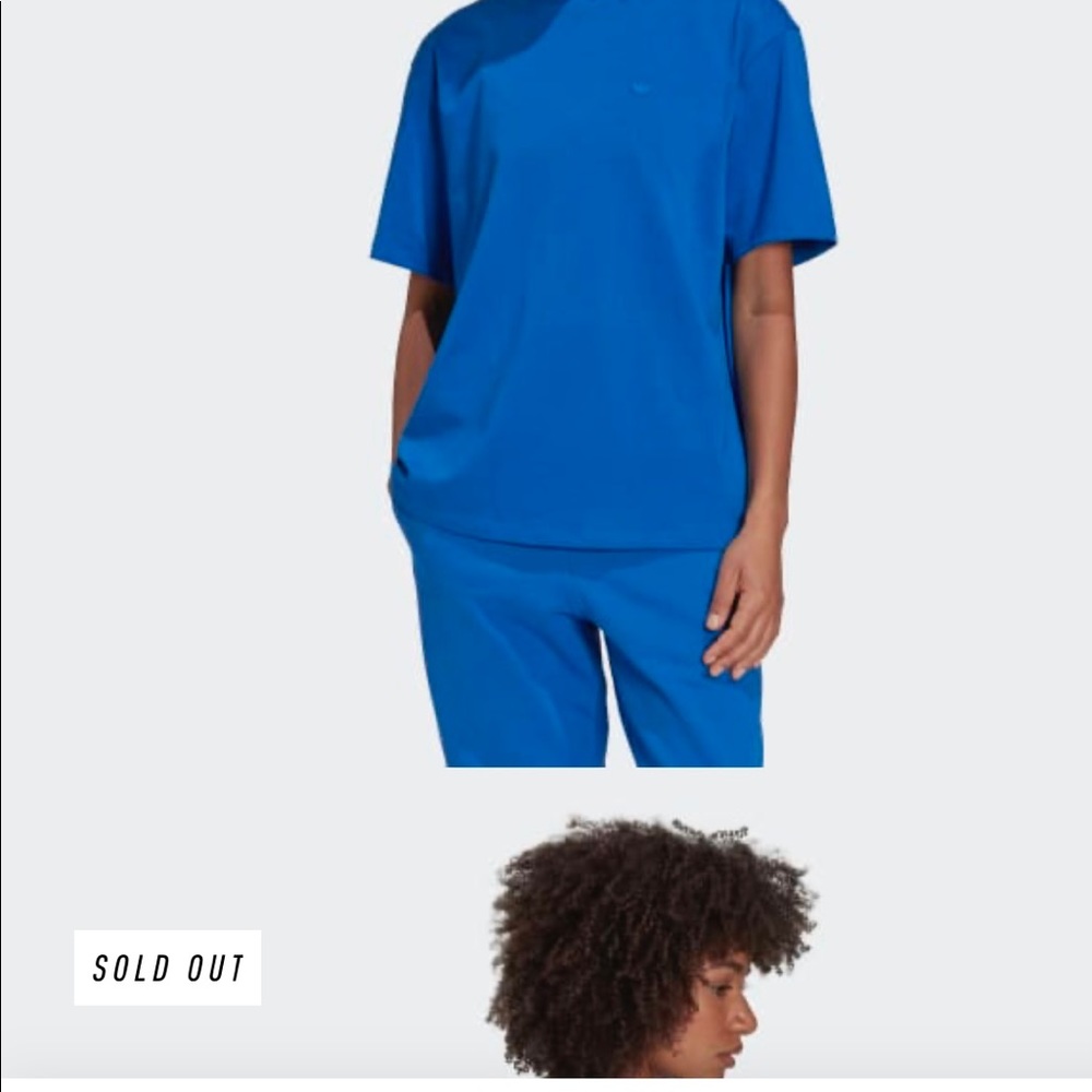Women’s Bird Blue Adidas T-shirt. Size Medium. Runs big. New with tags.